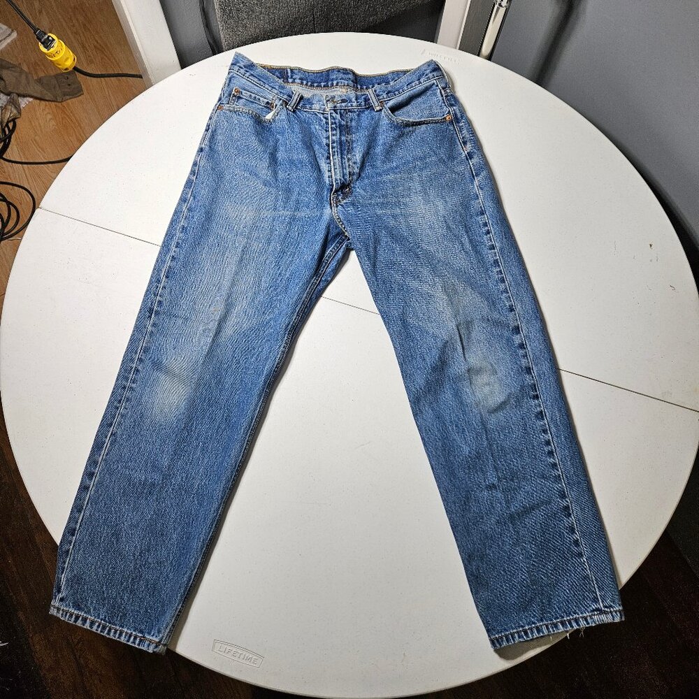 Levi Strauss Men’s 550 blue Jeans 36 30